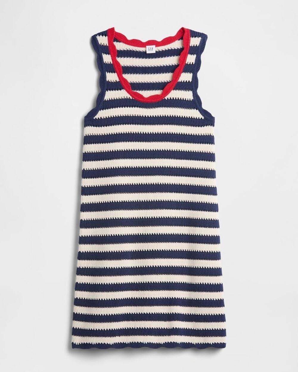 Gap Women’s Sweater Tank Mini Dress Sleeveless Knit Mini Dress Casual Summer